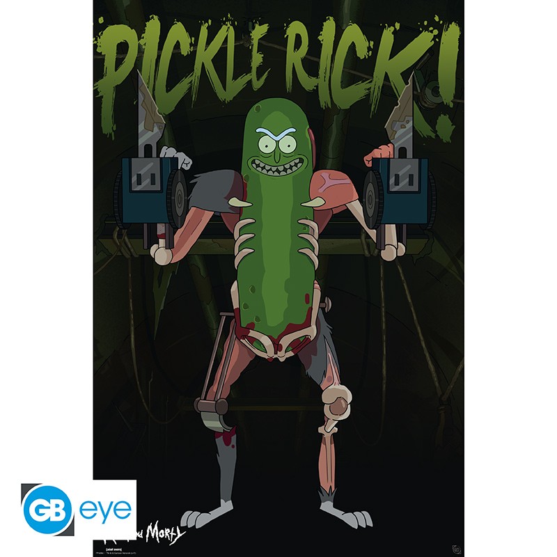 RICK AND MORTY - POSTER 'PICKLE RICK' (91.5X61)