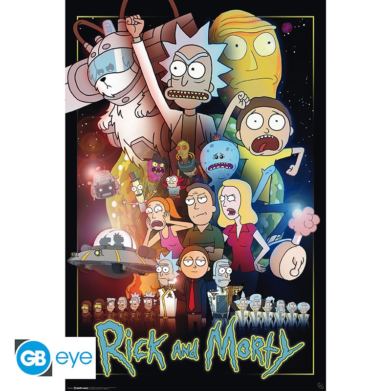 RICK AND MORTY - POSTER 'WARS' (91.5X61)