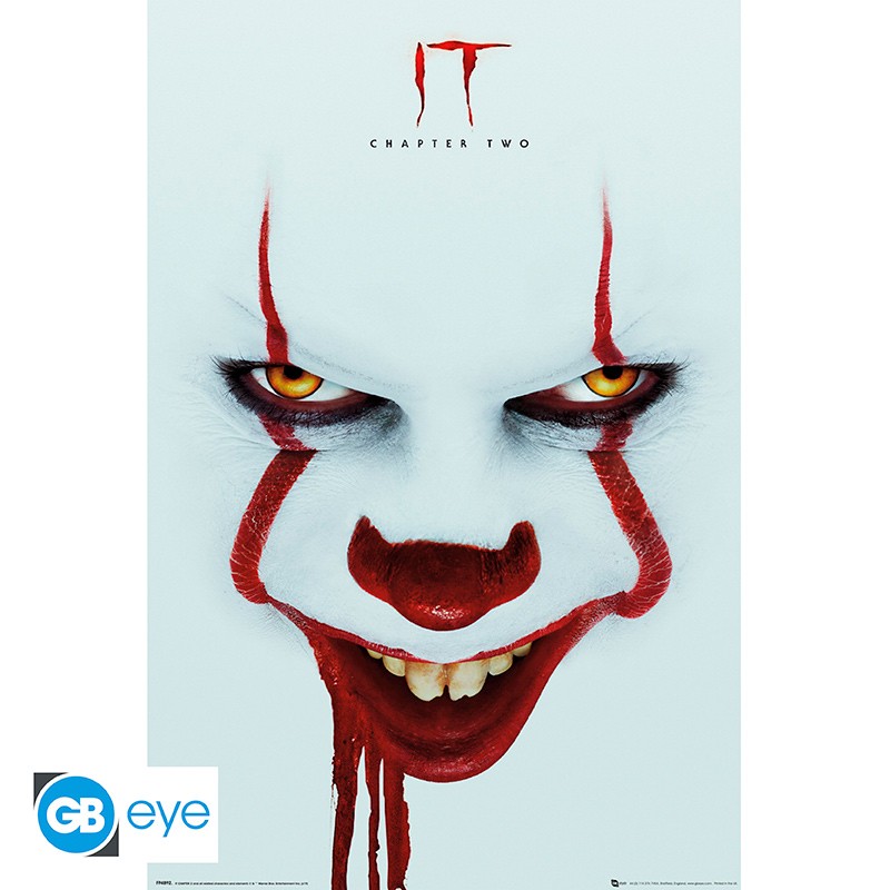 IT POSTER PENNYWISE CLOSE UP (91.5X61)