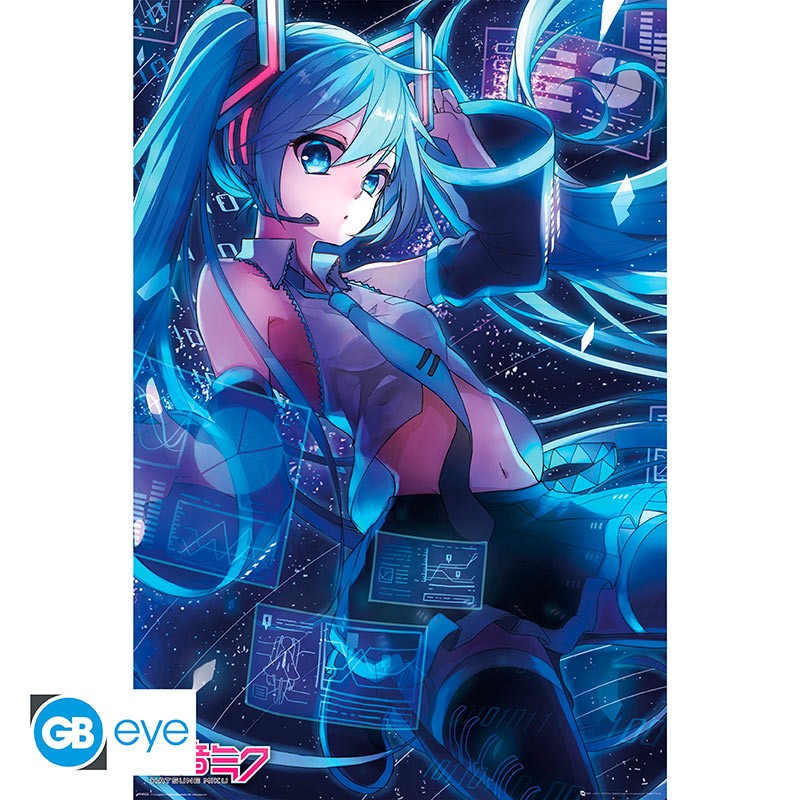 HATSUNE MIKU POSTER SCREEN (91.5X61)