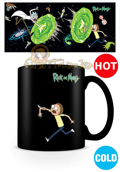 RICK AND MORTY HEAT CHANGE MUG PORTALS