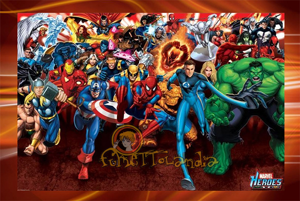 MARVEL HEROES POSTER ATTACK