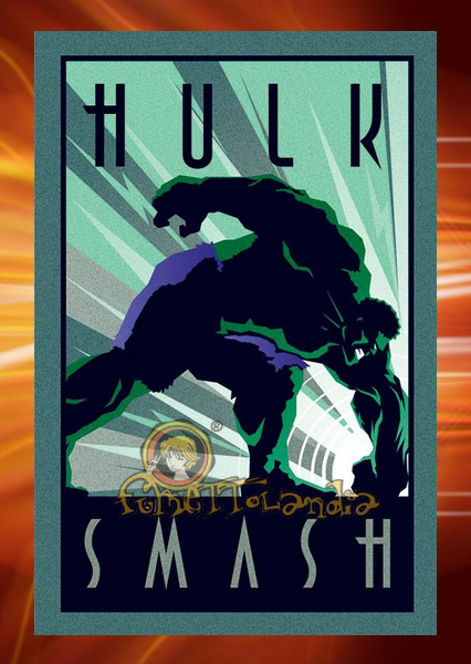 MARVEL COMICS POSTER HULK