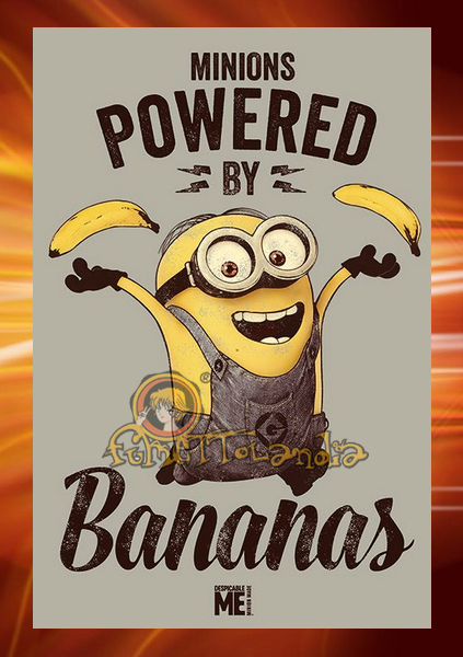 DESPICABLE ME POSTER POWERED BY BANANAS