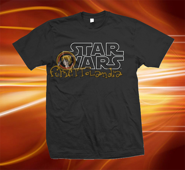 STAR WARS LOGO NERO T-SHIRT (M)