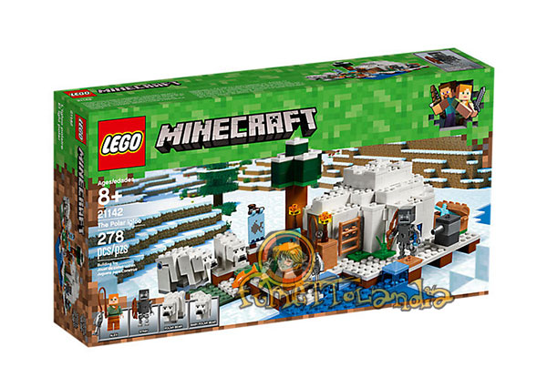 LEGO 21142 MINECRAFT THE POLAR IGLOO