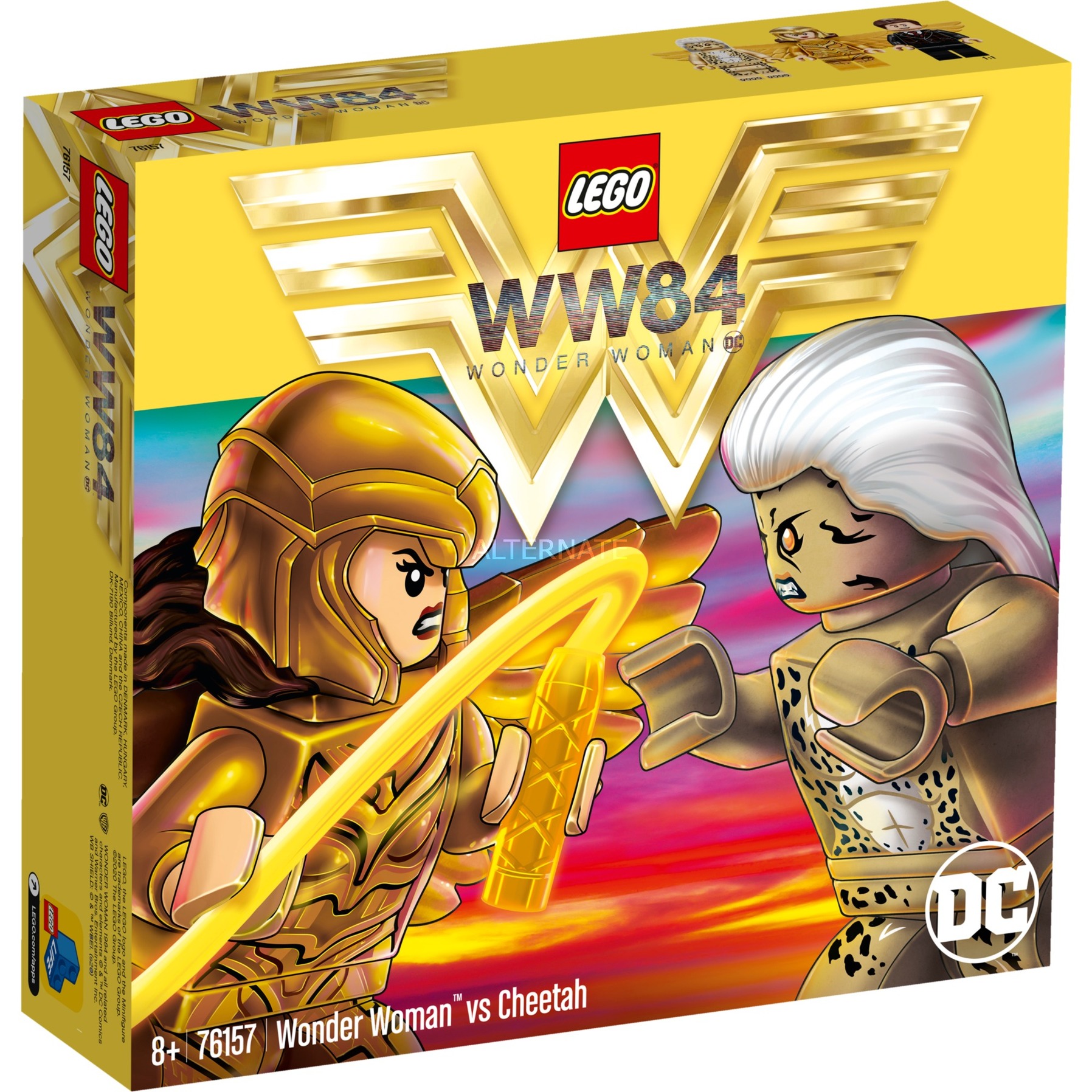 LEGO 76157 DC SUPER HEROES WONDER WOMAN VS CHEETAH