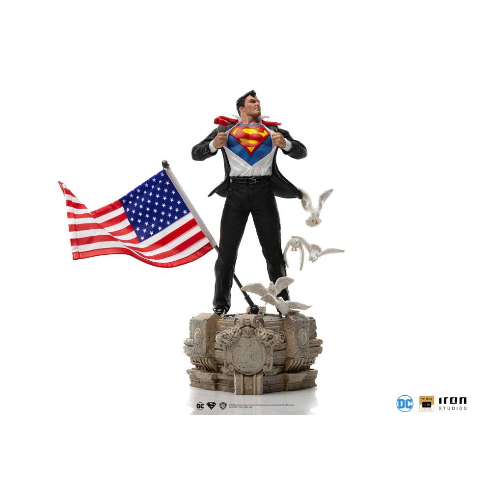 DC COMICS DELUXE ART SCALE STATUE 1/10 CLARK KENT 29 CM