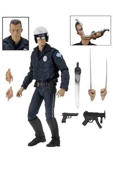 TERMINATOR 2 ACTION FIGURE ULTIMATE T-1000 (MOTORCYCLE COP) 18 C