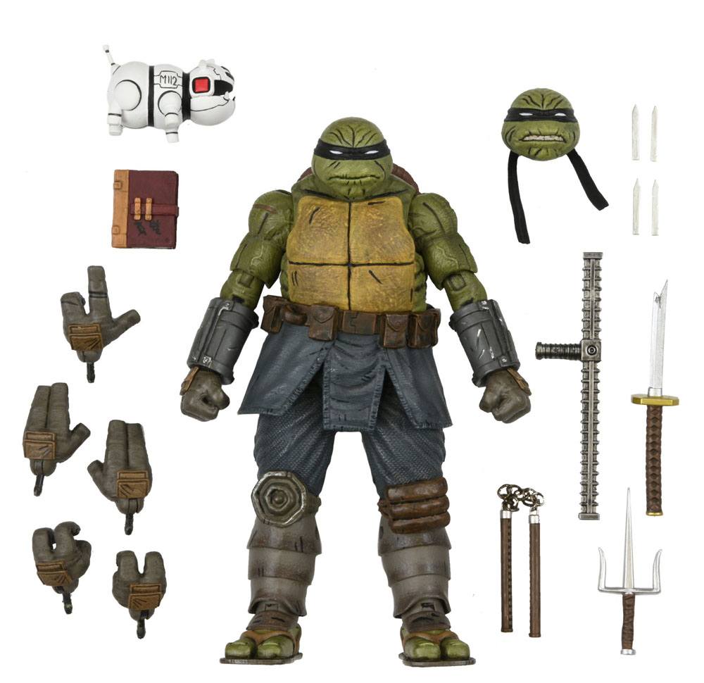 TEENAGE MUTANT NINJA TURTLES (IDW COMICS) ACTION FIGURE ULTIMATE THE LAST RONIN (UNARMORED) 18 CM