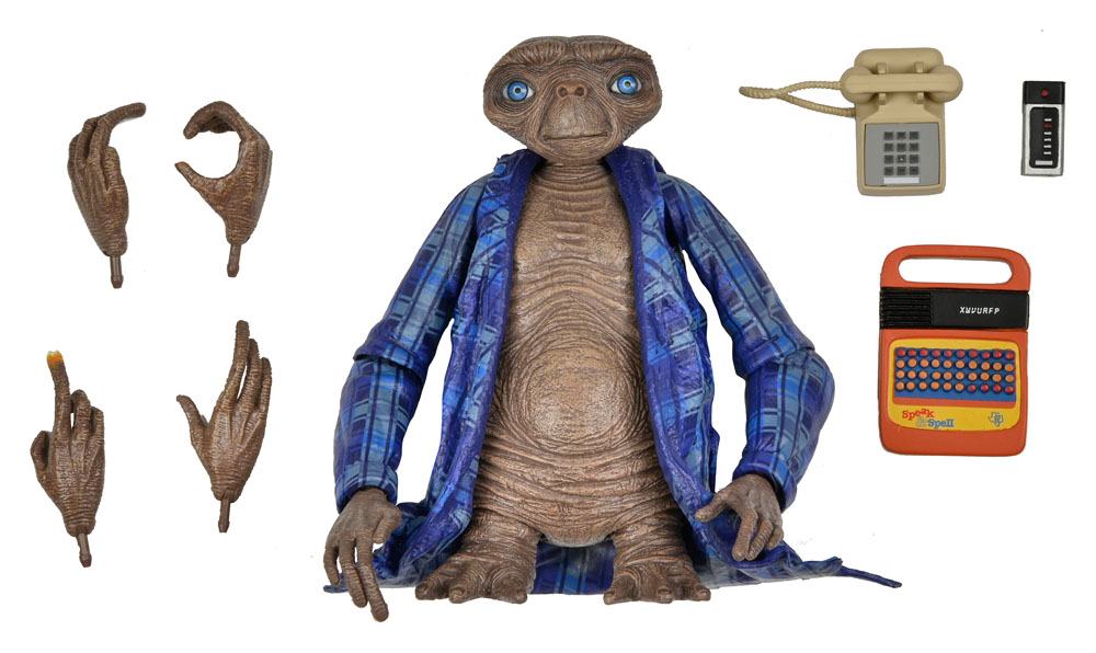 E.T. THE EXTRA-TERRESTRIAL ACTION FIGURE ULTIMATE TELEPATHIC E.T. 11 CM