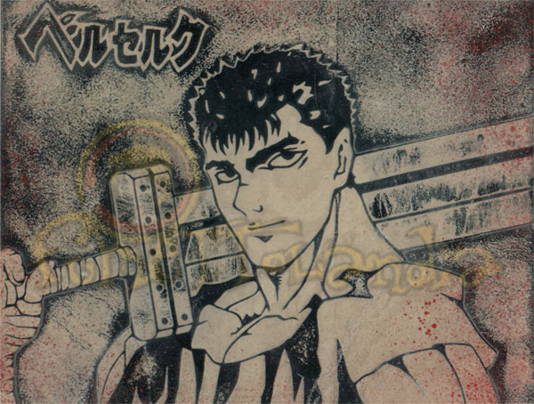 STATUA BERSERK GATSU APPLIQUE GUTS (F2)