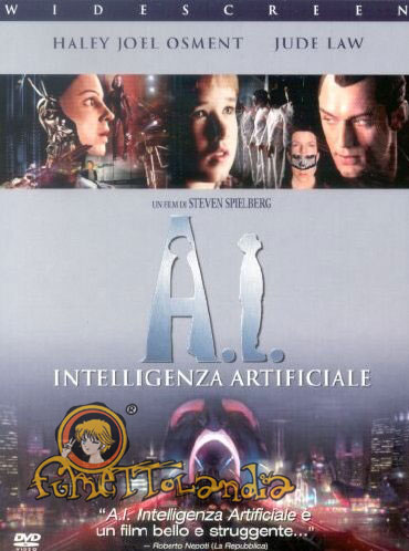 DVD A.I. INTELLIGENZA ARTIFICIALE