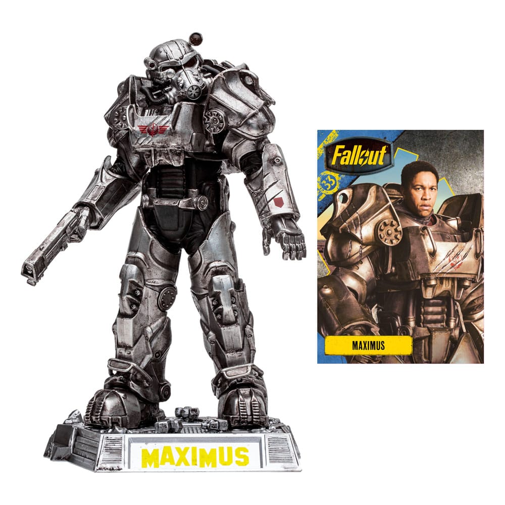 FALLOUT MOVIE MANIACS ACTION FIGURE MAXIMUS 15 CM