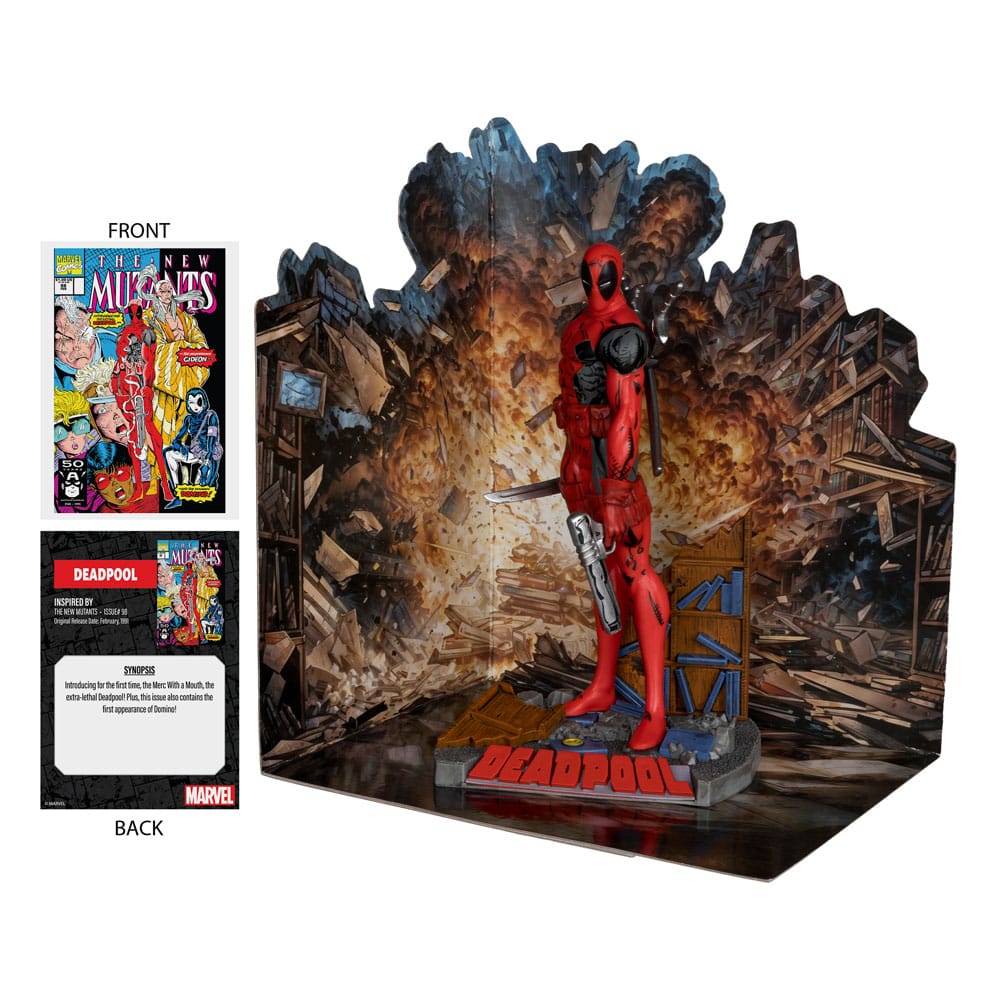 MARVEL PVC STATUE 1/10 DEADPOOL (THE NEW MUTANTS #98) 16 CM