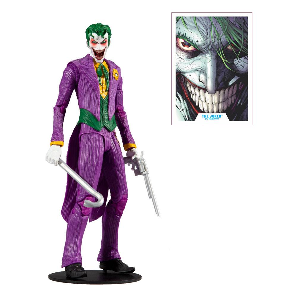 DC MULTIVERSE ACTION FIGURE MODERN COMIC JOKER 18 CM