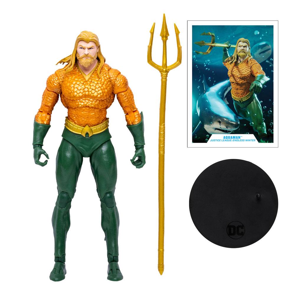 DC MULTIVERSE ACTION FIGURE AQUAMAN (ENDLESS WINTER) 18 CM