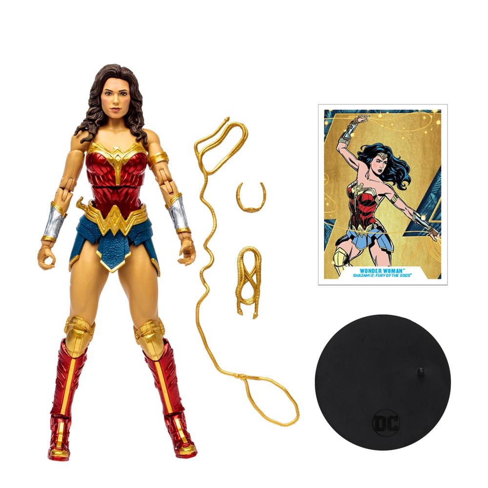 DC SHAZAM 2 MOVIE ACTION FIGURE WONDER WOMAN 18 CM