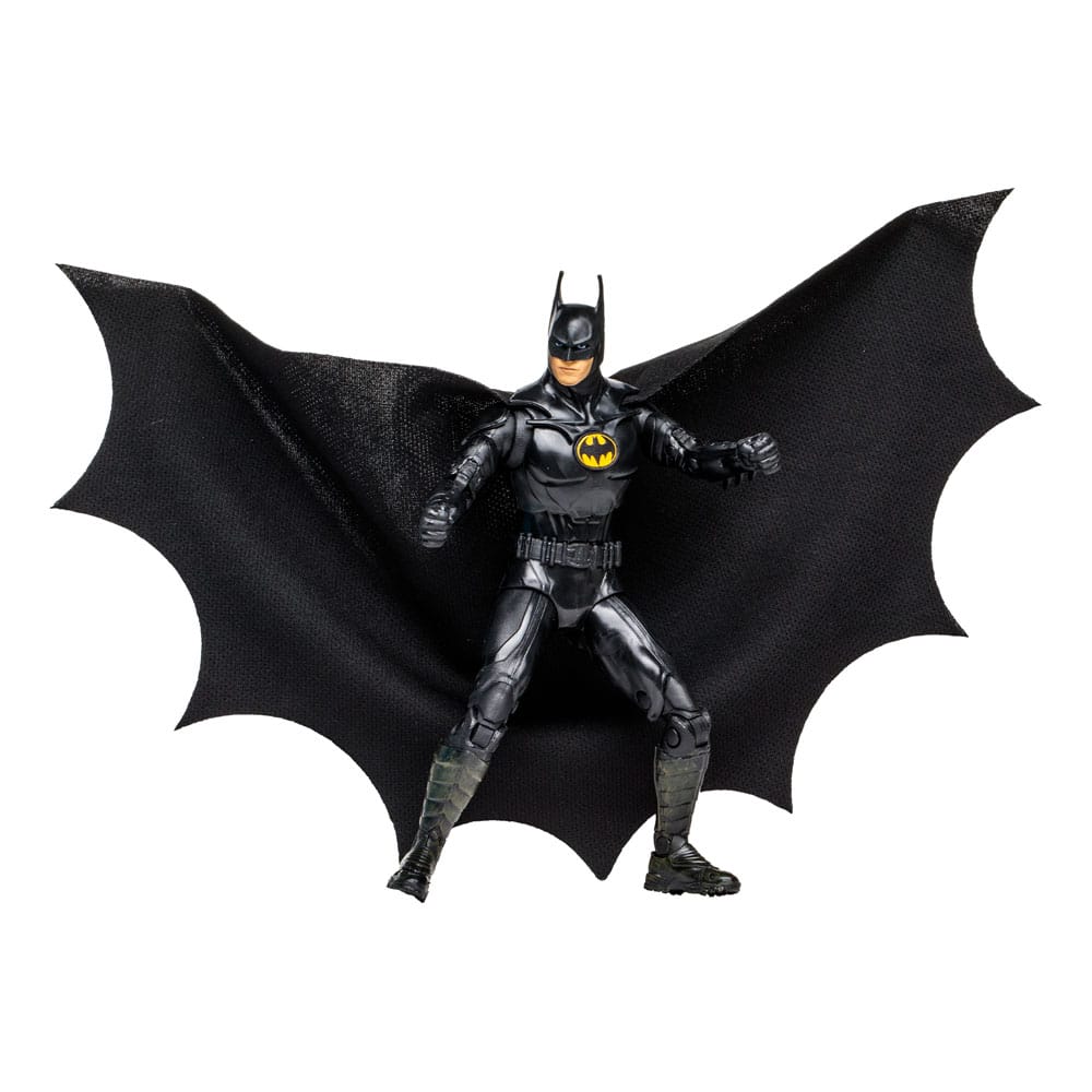 DC THE FLASH MOVIE ACTION FIGURE BATMAN MULTIVERSE (MICHAEL KEATON) 18 CM