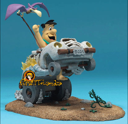 A.F. HANNA & BARBERA FRED FLINSTONE IN CRUISER