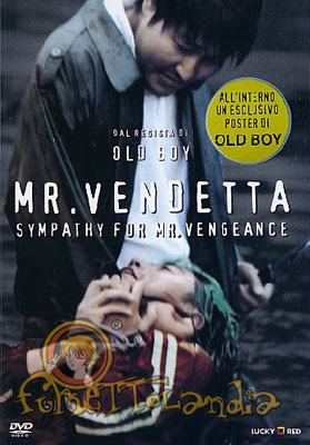 DVD MR. VENDETTA SYMPATHY FOR MR. VENGEANCE