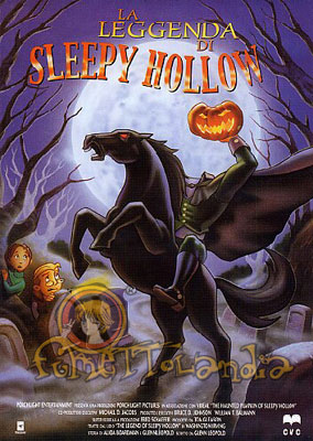 DVD LEGGENDA SLEEPY HOLLOW ANIMAZIONE