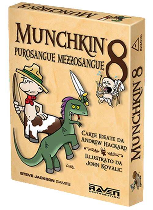MUNCHKIN 8 PUROSANGUE MEZZOSANGUE