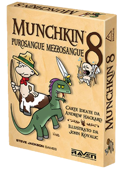 GAMES MUNCHKIN 8 PUROSANGUE MEZZOSANGUE