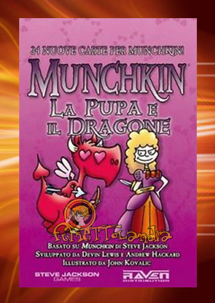 GAMES MUNCHKIN LA PUPA E IL DRAGONE