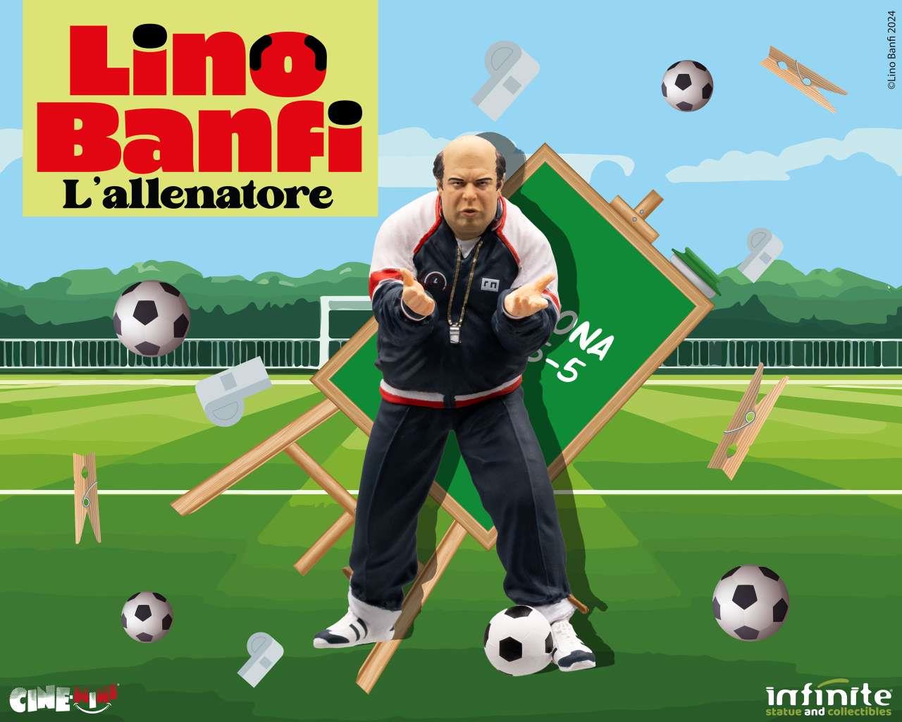 LINO BANFI L'ALLENATORE MINI PVC STATUE