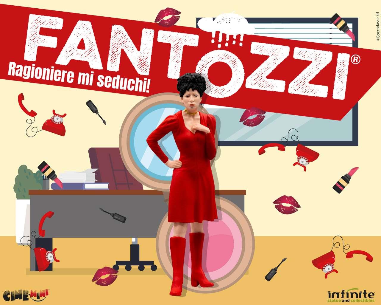 FANTOZZI SIGNORINA SILVANI RAGIONIERE MI SEDUCHI! MINI PVC STATUE
