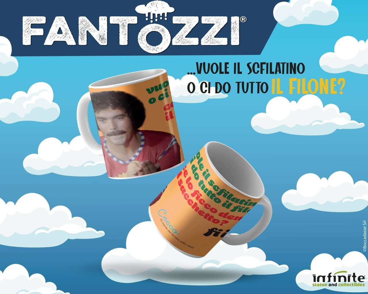 FANTOZZI ...VUOLE IL SCFILATINO O CI DO TUTTO IL FILONE? MUG TAZZA