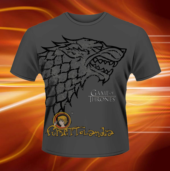 GAME OF THRONES DIREWOLF T-SHIRT (M)