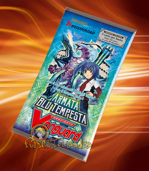 CARDFIGHT!! BT08 VANGUARD ARMATA BLU TEMPESTA BUSTA