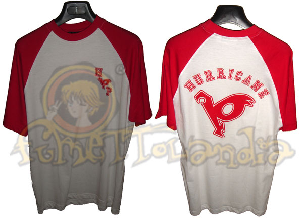 HURRICANE POLYMAR RED/WHITE T-SHIRT (L)