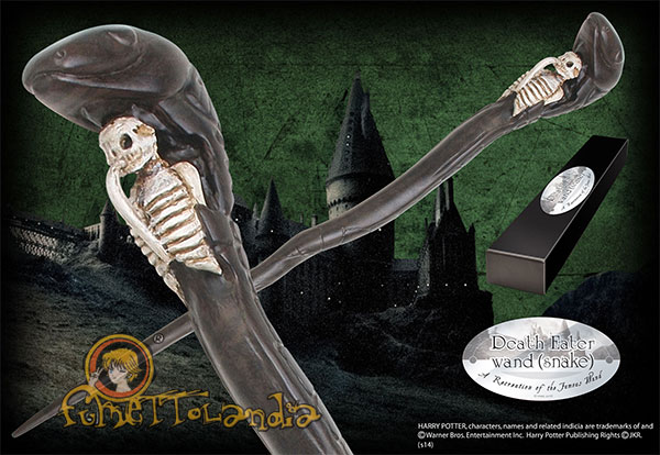 HARRY POTTER DEATH EATER SNAKE VERSION WAND