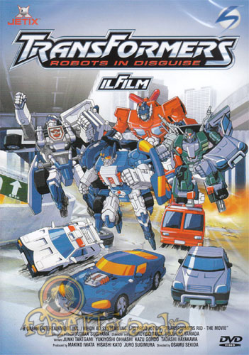DVD TRANSFORMERS ROBOTS IN DISGUISE THE MOVIE