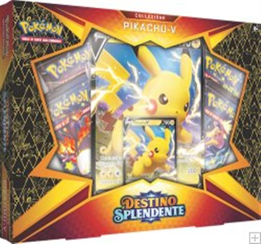 POKEMON COLLEZIONE SPADA E SCUDO 4.5 DESTINO SPLENDENTE PIKACHU-V