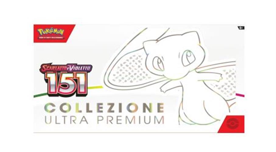 POKEMON COLLEZIONE SCARLATTO E VIOLETTO 151 ULTRA PREMIUM COLLECTION MEW