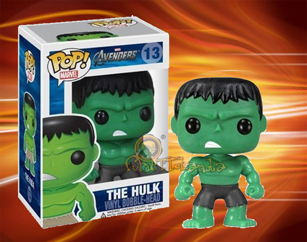 POP! MARVEL #008 PVC BOBBLE HEAD THE HULK