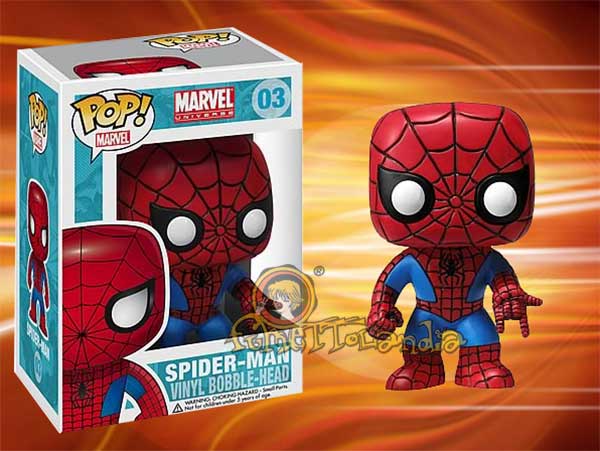 POP! MARVEL #003 PVC BOBBLE HEAD SPIDER-MAN