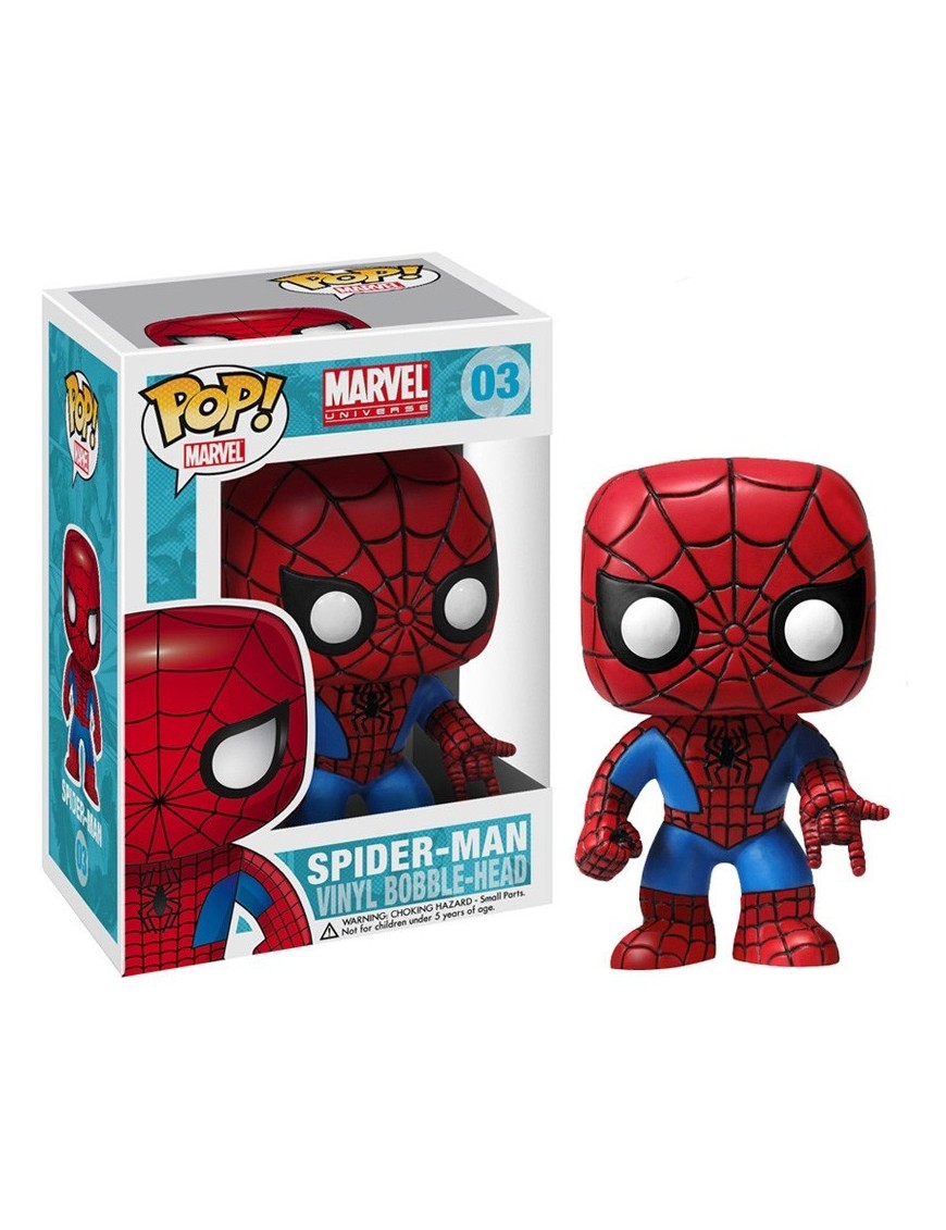 POP! MARVEL #003 PVC BOBBLE HEAD SPIDER-MAN