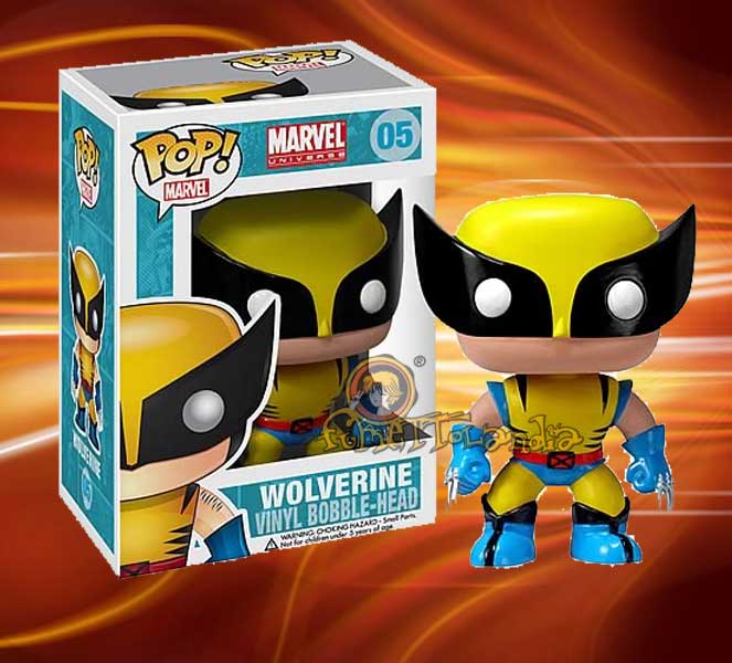 POP! MARVEL #005 PVC BOBBLE HEAD WOLVERINE