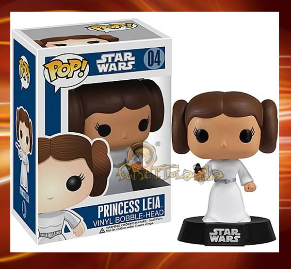 POP! STAR WARS #004 PVC PRINCESS LEIA (BLUE BOX) 1ST PRINT