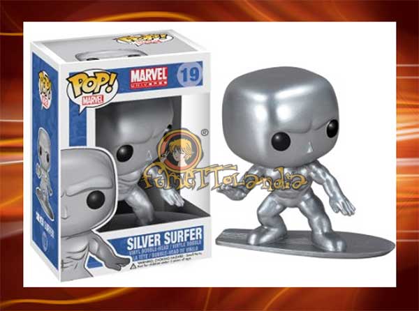 POP! MARVEL #019 PVC BOBBLE HEAD SILVER SURFER