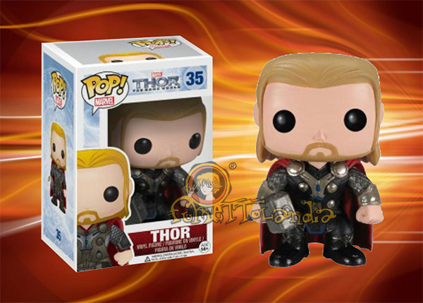 POP! MARVEL #035 PVC BOBBLE HEAD THOR DARK WORLD THOR