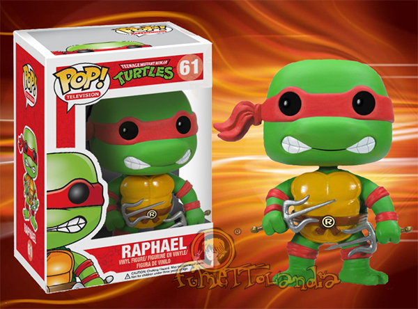 POP! TELEVISION #061 PVC TEENAGE MUTANT NINJA TURTLES RAPHAEL