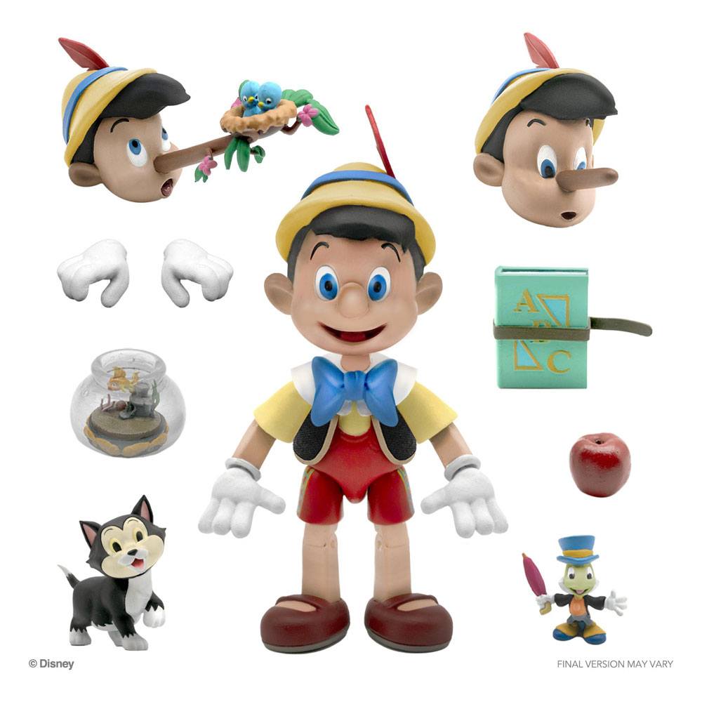 DISNEY ULTIMATES ACTION FIGURE PINOCCHIO 18 CM