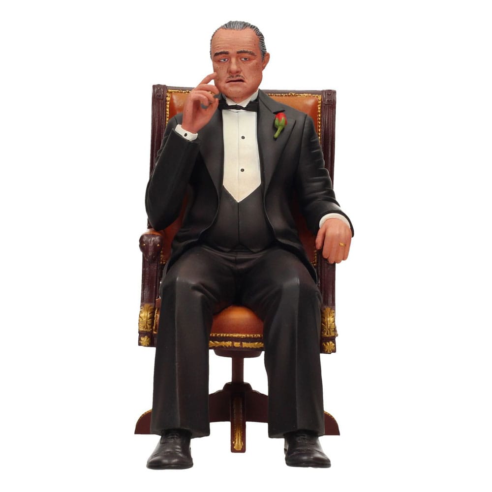 THE GODFATHER MOVIE ICONS PVC STATUE DON VITO CORLEONE 15 CM