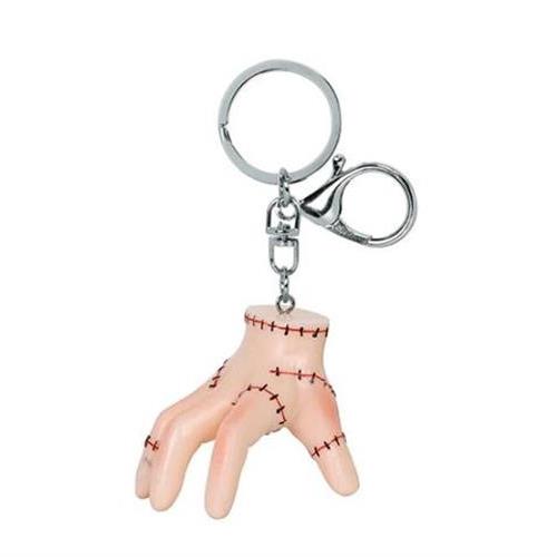 WEDNESDAY MERCOLEDI' ADDAMS MANO THE THING KEYCHAIN